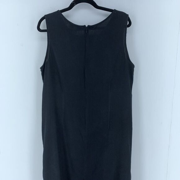 Vtg AKC Womens 1X Midi Dress Y2K 90’s Mom Floral Sequins Cottagecore Goth Artsy - Picture 5 of 7